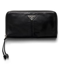 Prada - Geldbörse Aus Leder, Herren - Lyst