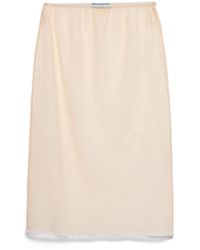Prada - Combinación En Tul De Algodón, Mujer, Talla - Lyst