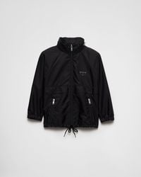 Prada - Light Re-Nylon Rain Jacket - Lyst