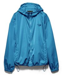 Prada - Re-Nylon Rain Jacket - Lyst