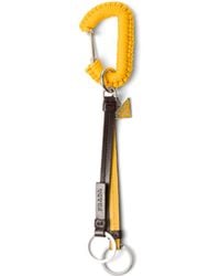 Prada - Leather Keychain Charm - Lyst