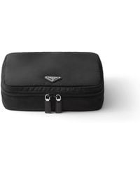 Prada - Medium Re-Nylon Zipper Pouch - Lyst