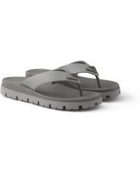 Prada - Sandalias De Goma - Lyst