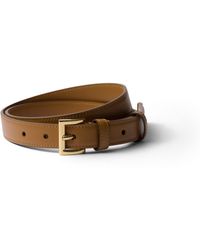 Prada - Leather Belt - Lyst