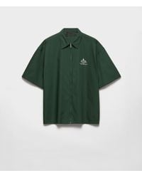 Prada - Chemise À Fronces - Lyst