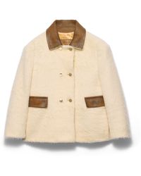 Prada - Double-Breasted Aspen Jacket - Lyst