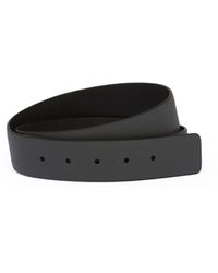 Prada - Reversible Saffiano Leather Belt Strap - Lyst