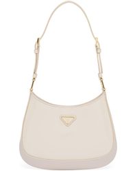 Prada - Cleo Tasche Aus Lackleder, Damen - Lyst