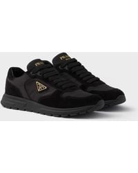 Prada - Prax 2.0 Sneaker Aus Re-Nylon Und Wildleder - Lyst