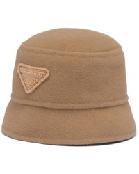 Prada - Velour Cloth Bucket Hat - Lyst