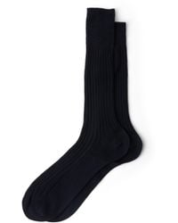 Prada - Cotton Mid-Calf Socks, Size 10 - Lyst
