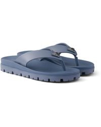 Prada - Rubber Thong Sandals, Size 6 - Lyst