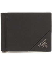 Prada - Portefeuille En Cuir, Homme - Lyst