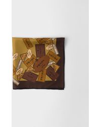 Prada - Foulard Stampato - Lyst