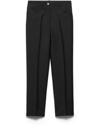 Prada - Kid Mohair Pants - Lyst