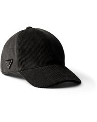 Prada - Corduroy Baseball Cap - Lyst