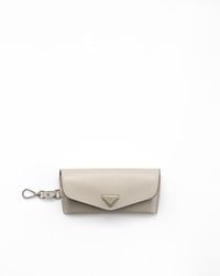 Prada - Saffiano Leather Eyeglasses Case - Lyst