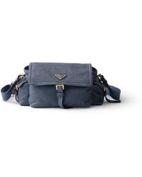 Prada - Explore Medium Nappa Leather Shoulder Bag With Flap - Lyst