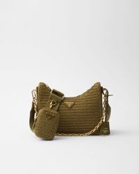 Prada - Sac En Crochet Re-Edition 2005 - Lyst