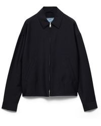 Prada - Kid Mohair Blouson Jacket - Lyst