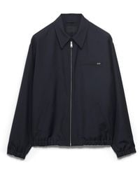 Prada - Mohair Wool Blouson Jacket - Lyst