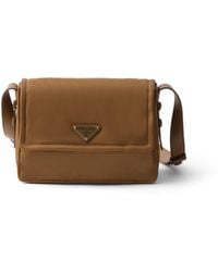 Prada - Traveller Small Padded Re-Nylon Shoulder Bag - Lyst