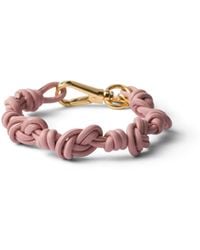 Prada - Nappa Leather Bracelet - Lyst