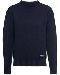 Prada - Cashmere Boat-neck Sweater - Lyst