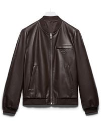 Prada - Bomber Reversibile - Lyst