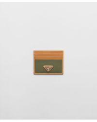 Prada - Re-nylon Logo-plaque Cardholder - Lyst