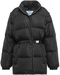 prada down jacket womens