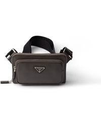 Prada - Saffiano Leather Belt Bag - Lyst