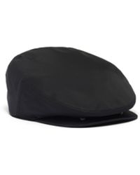 Prada - Triangle-Plaque Re-Nylon Beret Hat - Lyst
