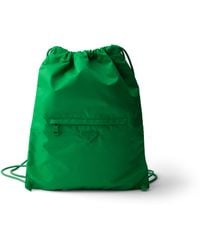 Prada - Re-Nylon Drawstring Backpack - Lyst