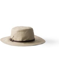 Prada - Cappello A Tesa Larga - Lyst