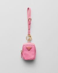 Prada - Mini Pochette Re-Edition 1978 En Re-Nylon Avec Porte-Clés - Lyst