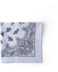 Prada - Printed Batiste Scarf - Lyst