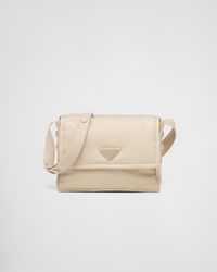 Prada - Small Padded Re-Nylon Shoulder Bag - Lyst