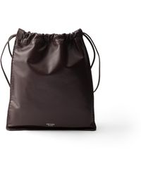 Prada - Wish Nappa Leather Pouch - Lyst