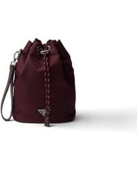 Prada - Pouch Speedrock - Lyst