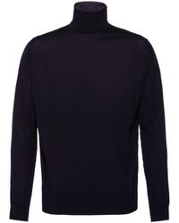 Prada - Wool Turtleneck - Lyst