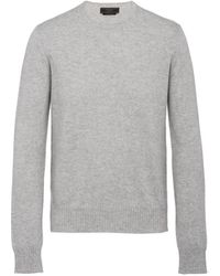 Prada - Jersey con cuello redondo - Lyst