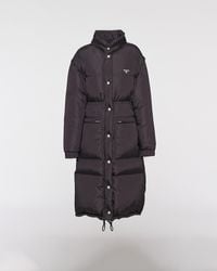 Prada - Re-nylon Down Coat - Lyst