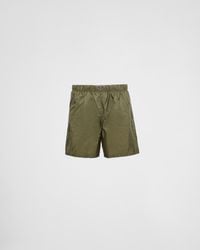 Prada - Short De Bain En Re-Nylon - Lyst