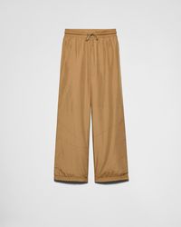 Prada - Lightweight Re-Nylon Relaxed-Fit Trousers - Lyst
