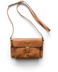 Prada - Nappa Leather Smartphone Holder - Lyst