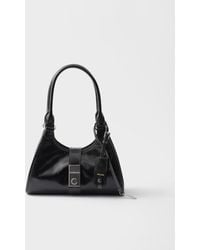 Prada - Kleine Tote Bag Aus Leder - Lyst