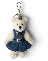Prada - Teddy Keychain Charm - Lyst