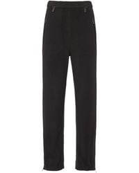 Prada - Recycled Technical Fleece Joggers - Lyst