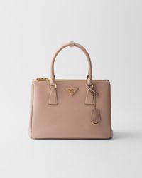 Prada - Medium Galleria Saffiano Leather Bag - Lyst